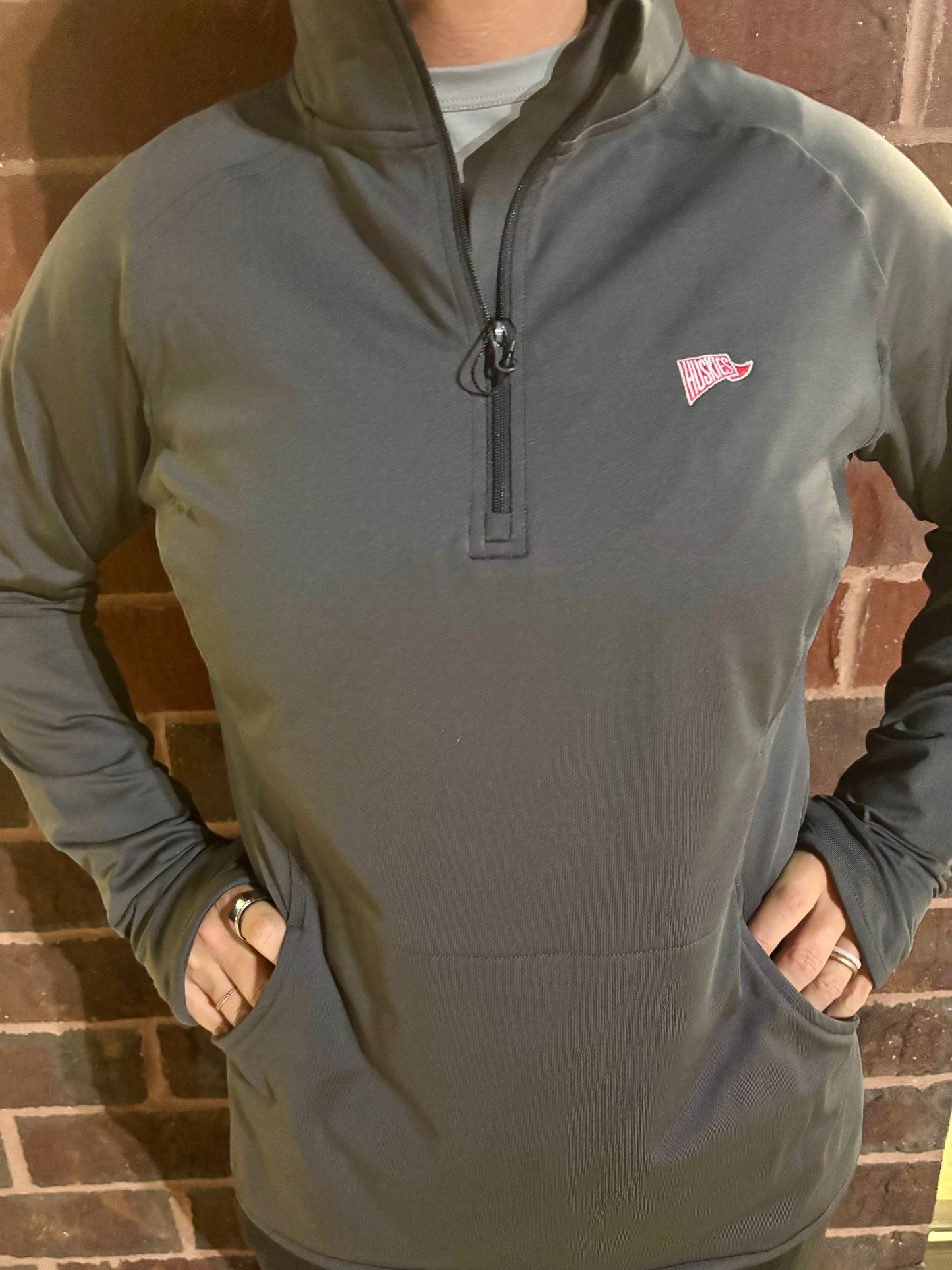 Huskies Banner 1/4 Zip