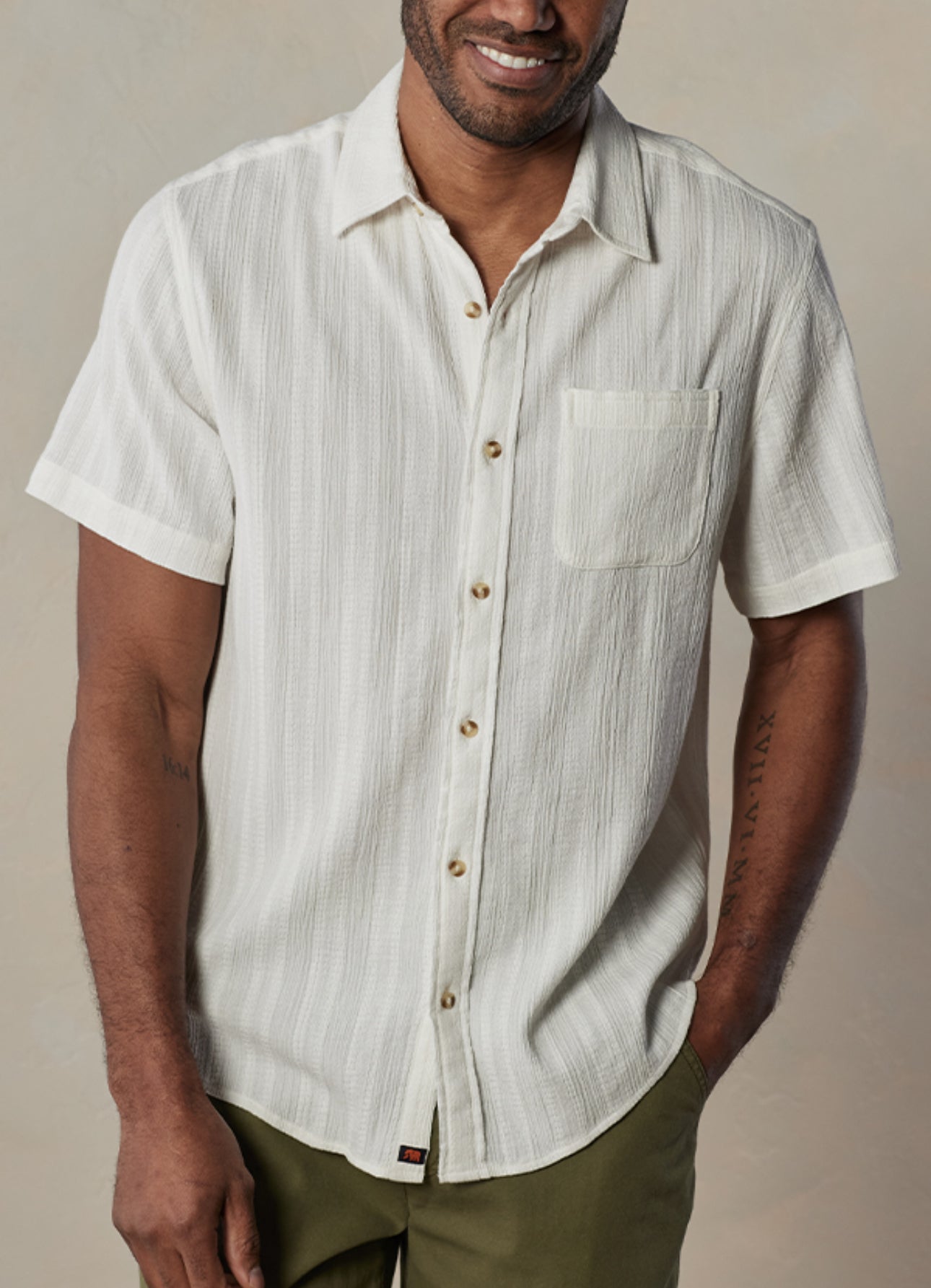 Freshwater Button Up