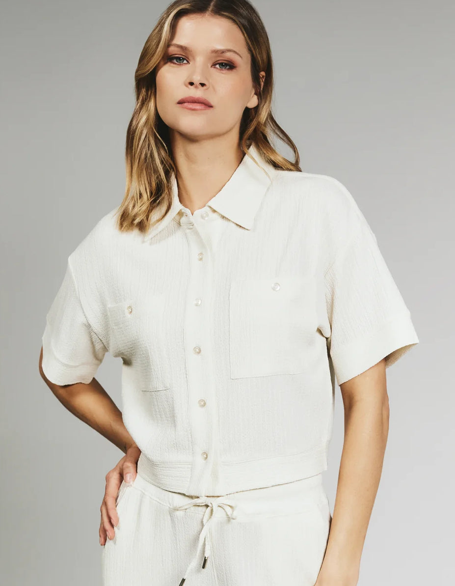 Dahlia Knit Crop Shirt