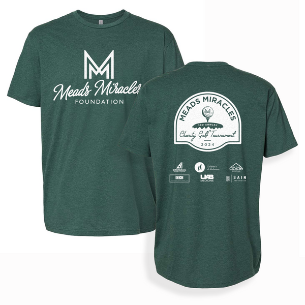 Meads Miracles Tournament Tee - Green