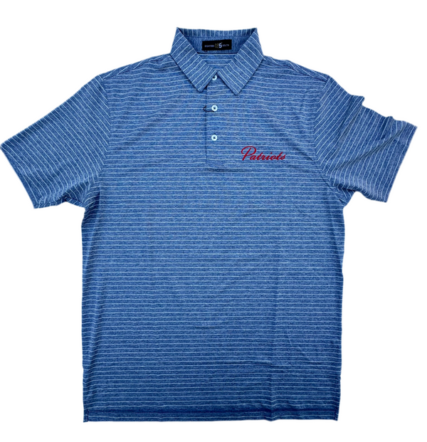 Homewood Performance Polo - Navy Heather/White