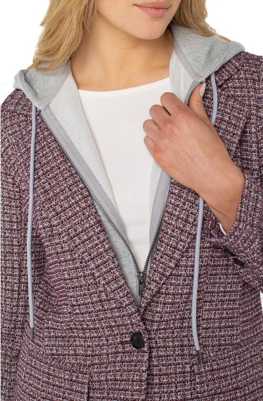 Boyfriend Blazer w/ Hood
