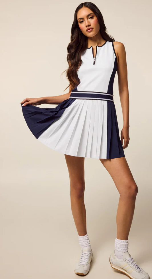 Color Block Leo Dress