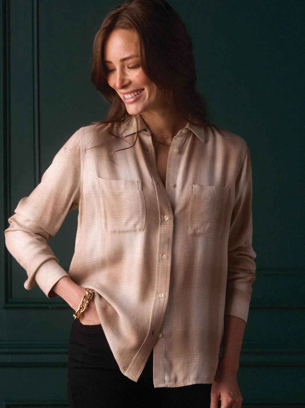 Harper Button Up