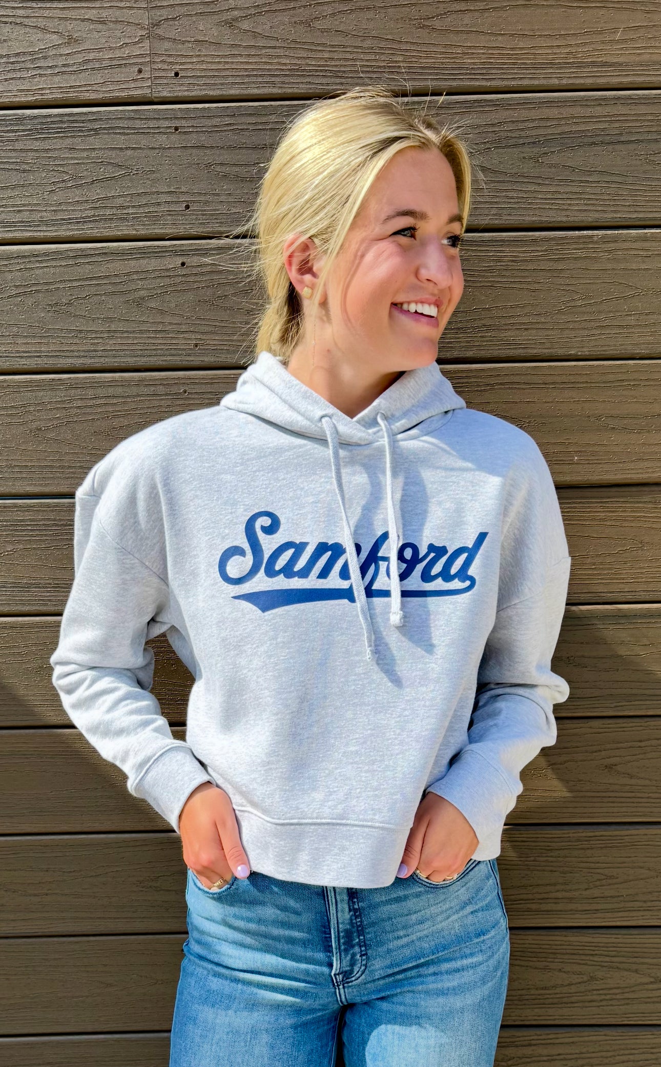 Samford Cropped Hoodie
