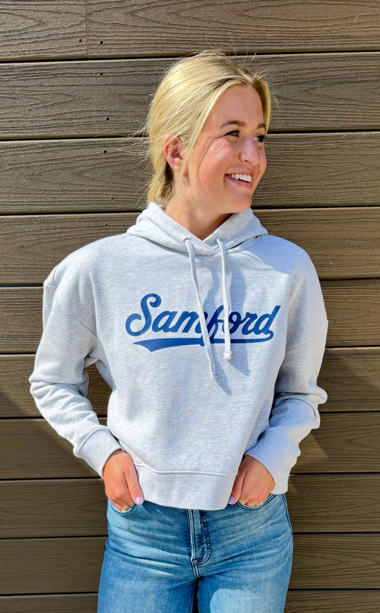 Samford Cropped Hoodie