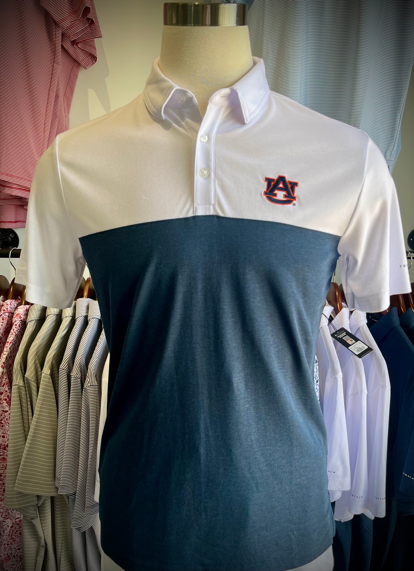 Auburn Drop Back Polo