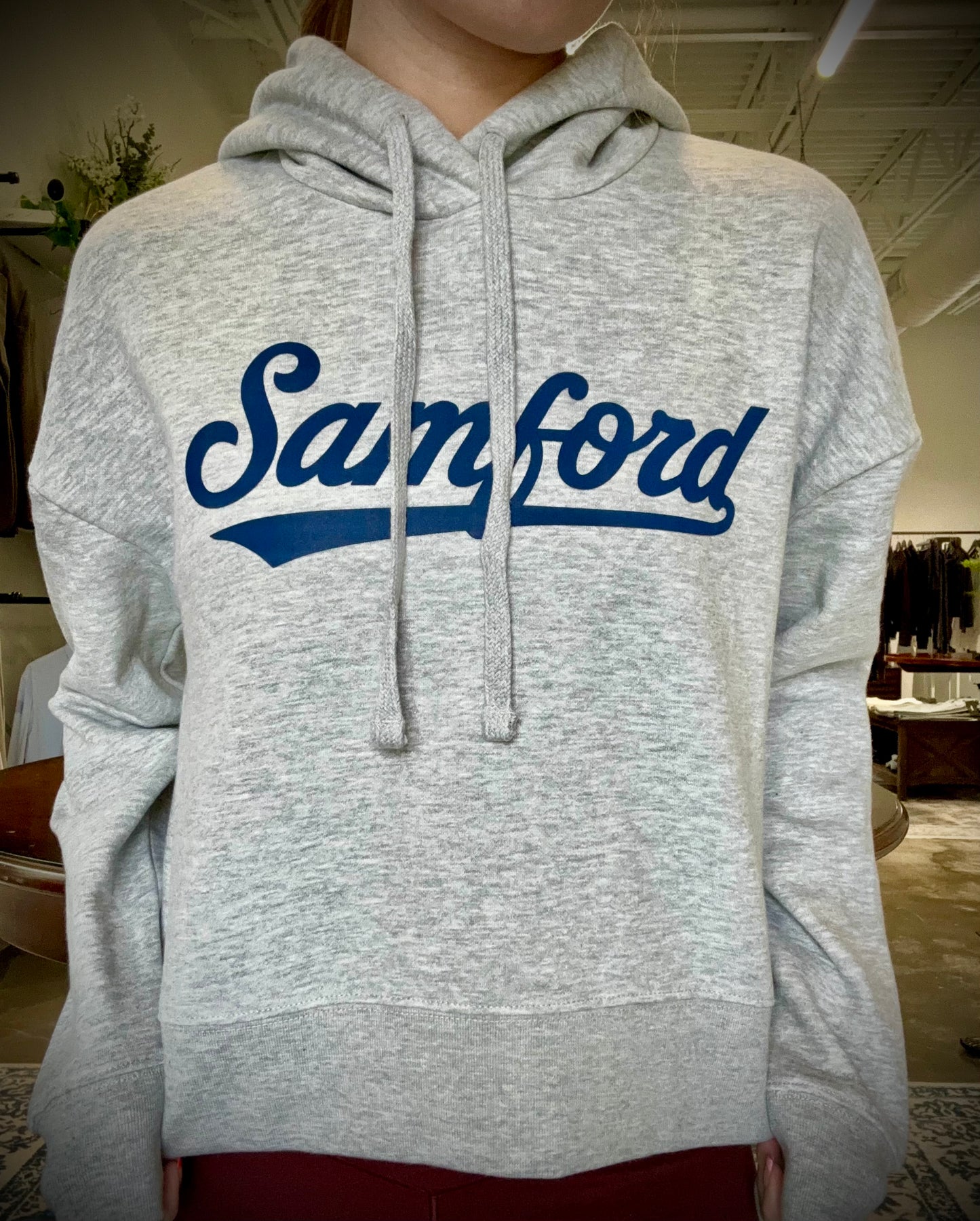 Samford Cropped Hoodie