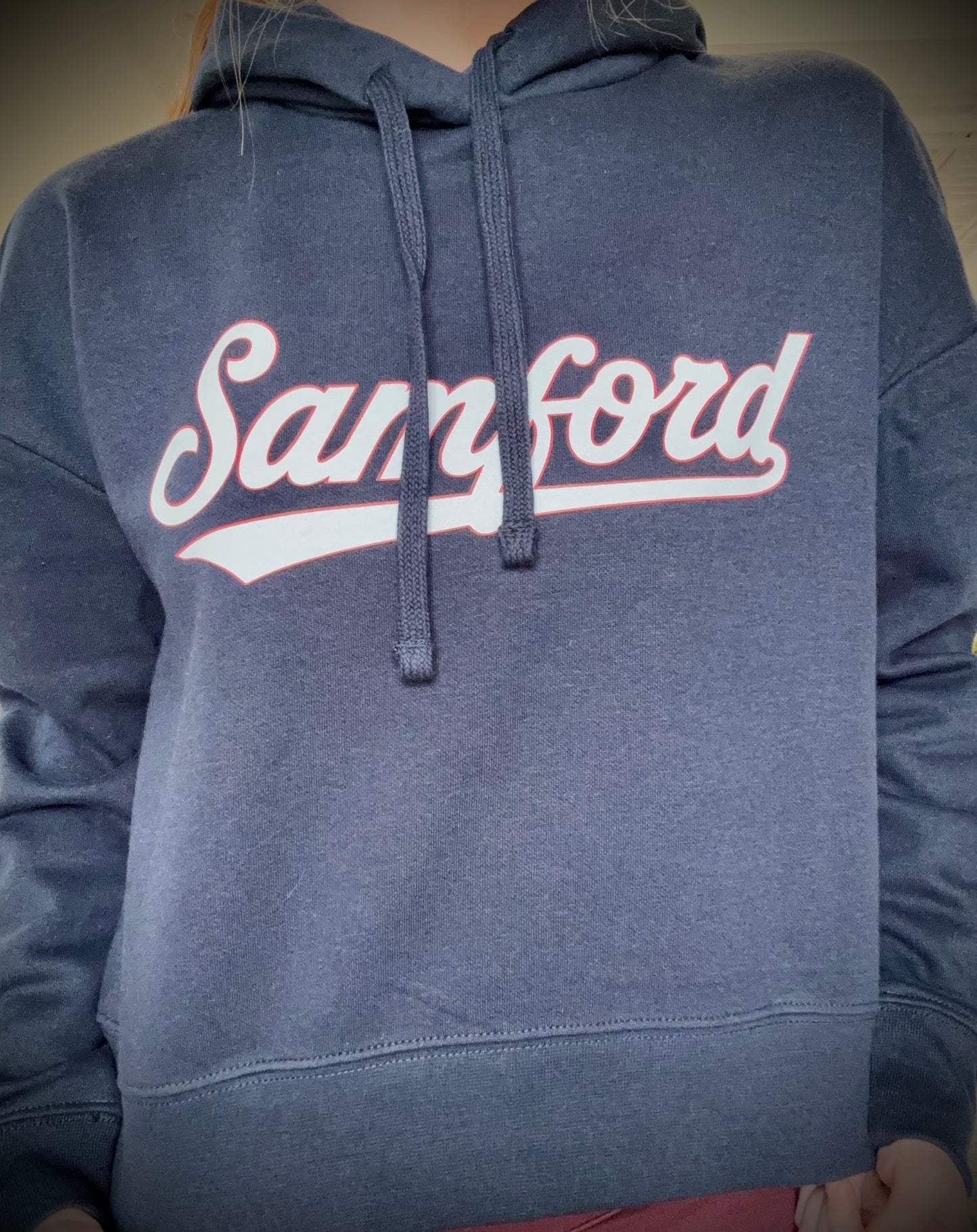 Samford Cropped Hoodie
