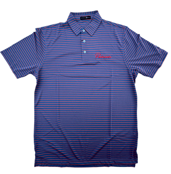 Homewood Performance Polo - Navy/Red