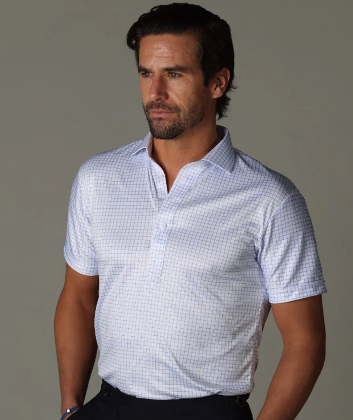 Semi-Spread Collar Polo