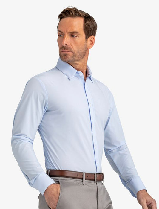 Leeward Solid Dress Shirt