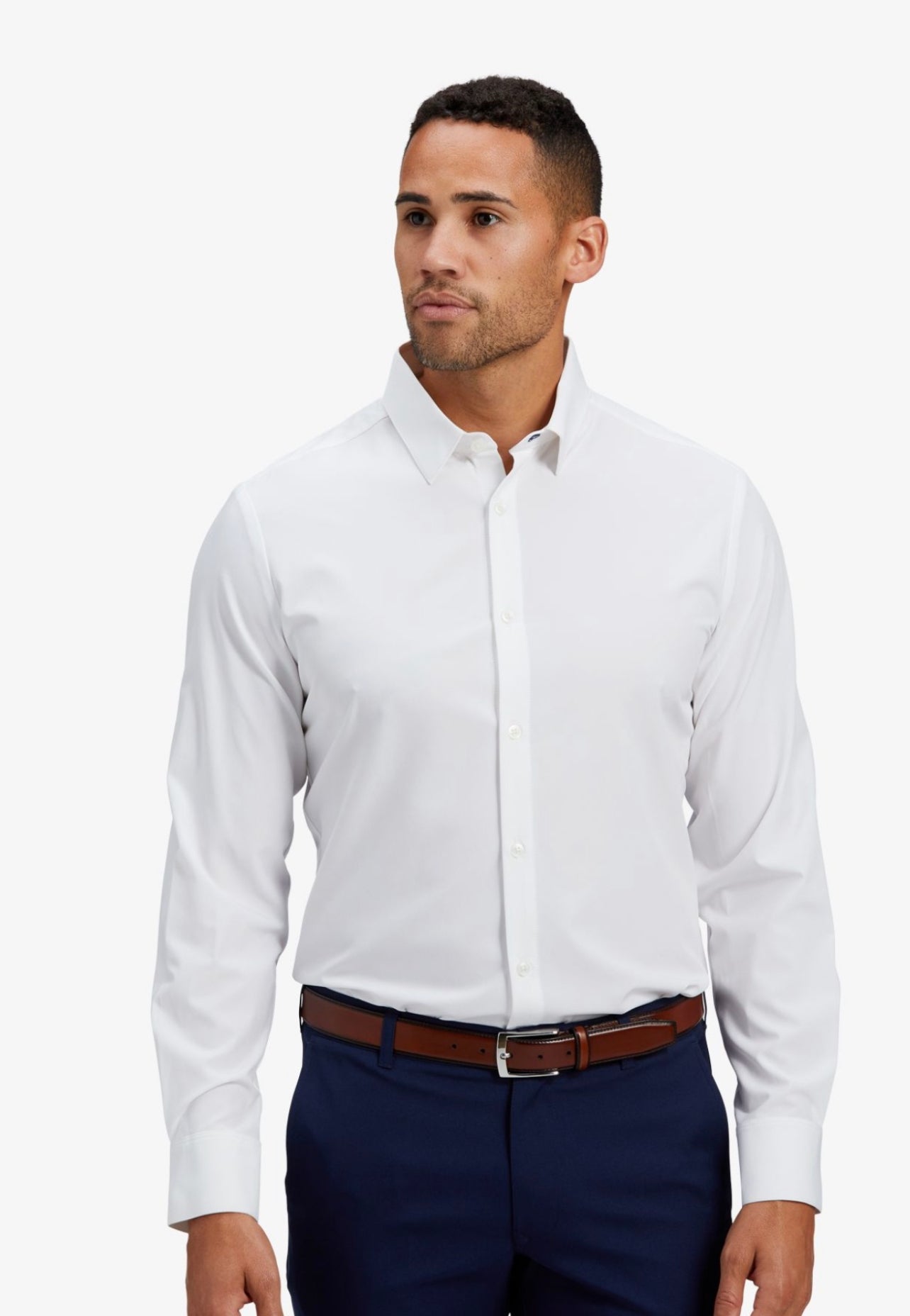 Leeward Solid Dress Shirt