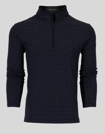 Monogram Jacquard 1/4 Zip