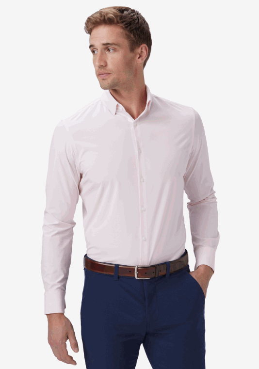 Leeward Solid Dress Shirt