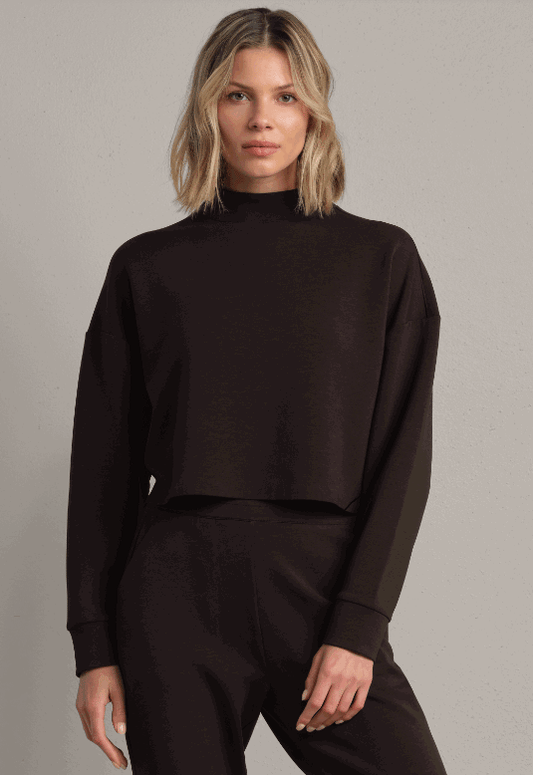 Dreamglow Cropped Mock Neck