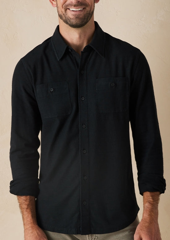 Sequoia Jacquard LS Button Down