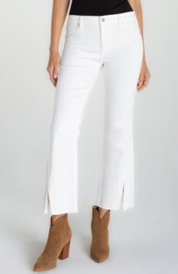 Hannah Cropped Pant w/ Slit
