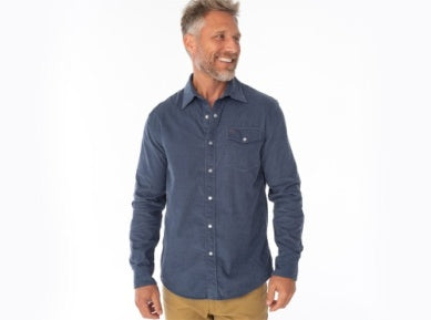 Corduroy Pearl Snap Shirt