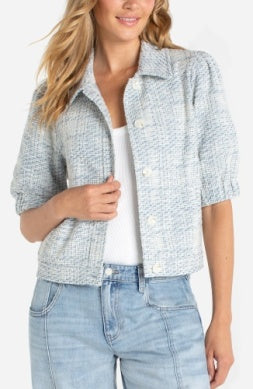 Short Puff Sleeve Jacket