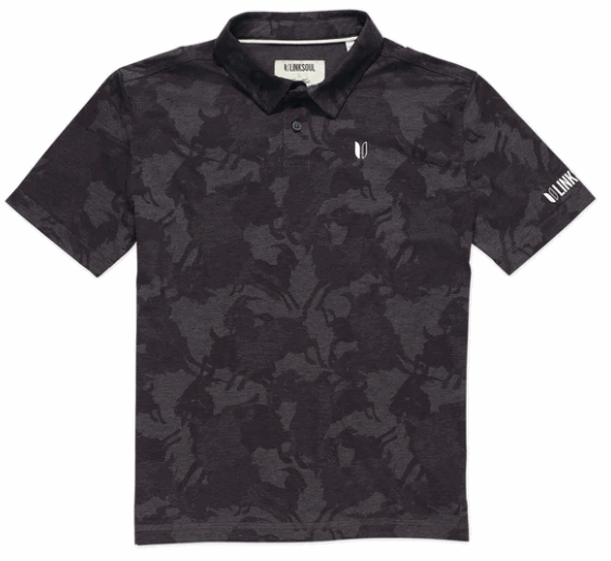 Youth Print Delray Polo