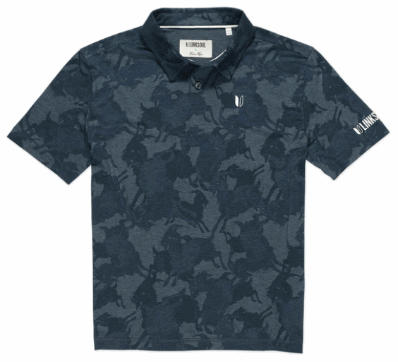 Youth Print Delray Polo